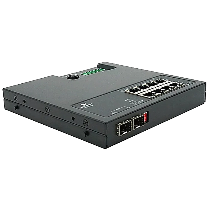Etherwan EX46910F | 8-Ports Gigabit Ethernet PoE with 2-Ports Gigabit SFP Hardened Unmanaged Ethernet Switch Refurbished -  refurbished available on Gotodirect