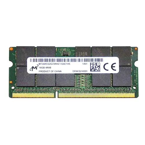 Buy Micron MT36KSS2G72RHZ-1G6E1HE | 16GB DDR3-1600MHz PC3-12800 ECC Registered SODIMM CL11 4Rx8 1.35V 204-Pin Memory Module Refurbished - $325.74 Micron MT36KSS2G72RHZ-1G6E1HE | 16GB DDR3-1600MHz PC3-12800 ECC Registered SODIMM CL11 4Rx8 1.35V 204-Pin Memory Module Refurbished - refurbished available on Gotodirect