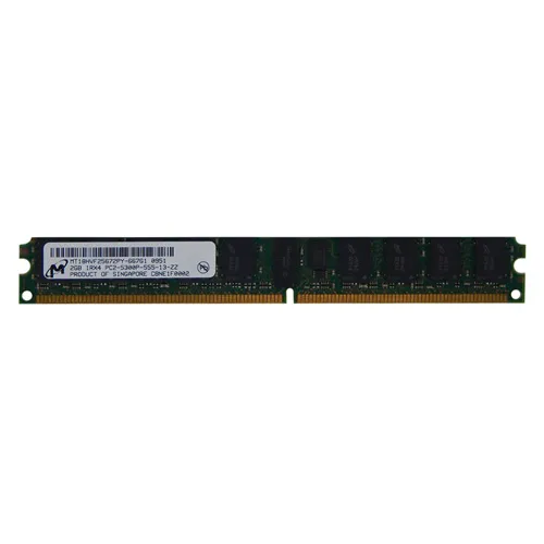 Buy Micron MT18HVF25672PY-667G1 | 2GB DDR2-667MHz PC2-5300 ECC Registered RDIMM CL5 1Rx4 1.8V 240-Pin Memory Module Refurbished - $111.85 Micron MT18HVF25672PY-667G1 | 2GB DDR2-667MHz PC2-5300 ECC Registered RDIMM CL5 1Rx4 1.8V 240-Pin Memory Module Refurbished - refurbished available on Gotodirect