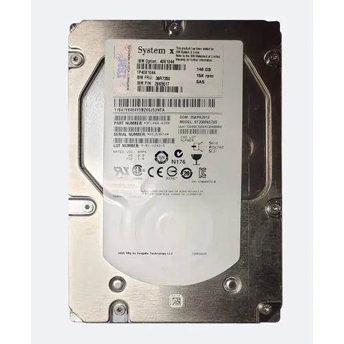 IBM 26K5517 | 146GB 15000RPM SAS 3Gb/s Hot Swappable 3.5-Inch Hard Drive Refurbished -  refurbished available on Gotodirect