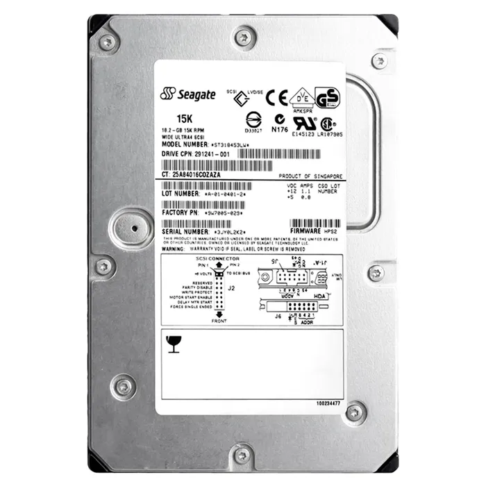 Seagate ST318453LW | Cheetah 15K.3 Series 18.2GB 15000RPM Ultra320 SCSI 8MB Cache (CE) 68-Pin 3.5-Inch Hard Drive Refurbished - Seagate refurbished available on Gotodirect