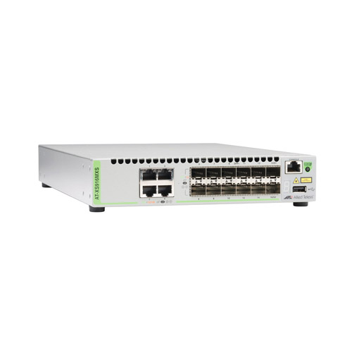 Allied Telesis AT-XS916MXS | CentreCOM XS900MX 12 x Ports 1000Base-X + 4 x Ports RJ-45 Layer 3 Managed Stackable Gigabit Ethernet Network Switch Refurbished -  refurbished available on Gotodirect
