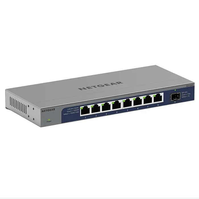 Netgear GS108X-100NAS | GS108X 8-Ports Gigabit Unmanaged Network Switch Refurbished - Netgear refurbished available on Gotodirect