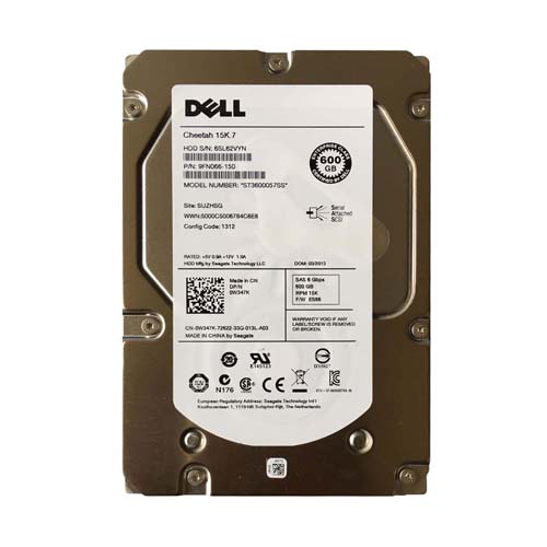Seagate 9FN066-150 | Cheetah 15K.7 Series 600GB 15000RPM SAS 6Gb/s 16MB Cache (CE) 3.5-Inch Hard Drive Refurbished - Seagate refurbished available on Gotodirect