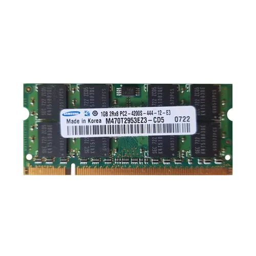 Samsung M470T2953EZ3-CD5 | 1GB DDR2-533MHz PC2-4200 Non-ECC Unbuffered SODIMM CL4 2Rx8 1.8V 200-Pin Memory Module Refurbished - Samsung refurbished available on Gotodirect