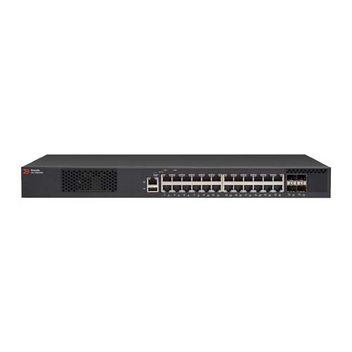 Brocade ICX7250-24G | ICX 7250 Series 24 x Ports 1000Base-T + 4 x Ports GbE uplink Layer 3 Managed Gigabit Ethernet Switch Refurbished -  refurbished available on Gotodirect