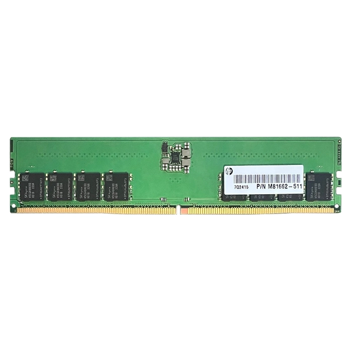 HP M81662-511 | 16GB DDR5-4800MHz PC5-38400 Non-ECC Unbuffered UDIMM CL40 1Rx8 1.1V 288-Pin Memory Module Refurbished - Hewlett-Packard (ou HP en abrégé) refurbished available on Gotodirect