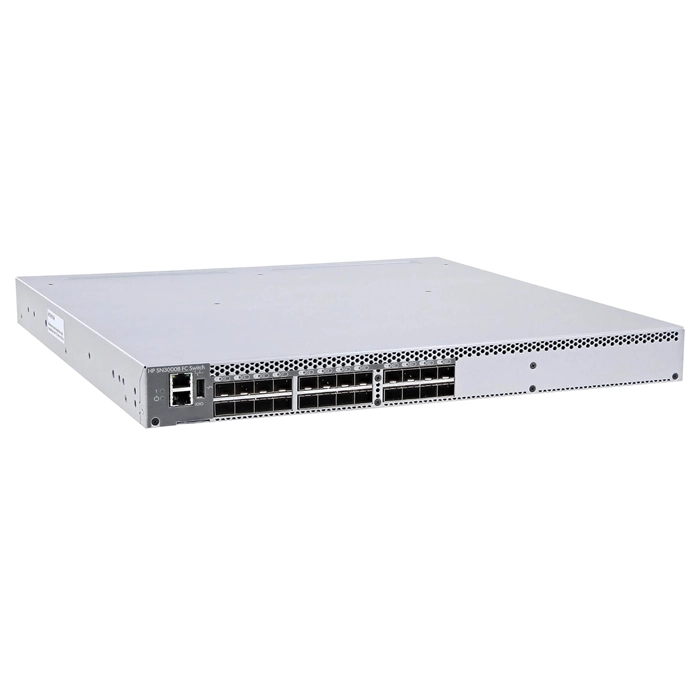 HP 684428-001 | SN3000B 24 x Ports 16Gb/s (12 x Ports Active) Fibre Channel Switch Refurbished - Hewlett-Packard (ou HP en abrégé) refurbished available on Gotodirect