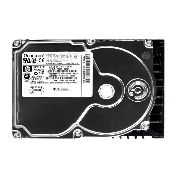 Buy HP P1575-63001 | 9.1GB 10000RPM Ultra-160 SCSI 4MB Cache (LVD) 68-Pin 3.5-Inch Hard Drive Refurbished - $497.69 HP P1575-63001 | 9.1GB 10000RPM Ultra-160 SCSI 4MB Cache (LVD) 68-Pin 3.5-Inch Hard Drive Refurbished - Hewlett-Packard (ou HP en abrégé) refurbished available on Gotodirect