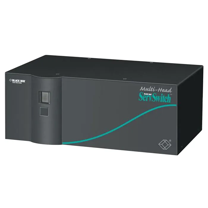 Black Box SW616A | Multihead ServSwitch 2-Port Quad-Video KVM Switch Refurbished -  refurbished available on Gotodirect