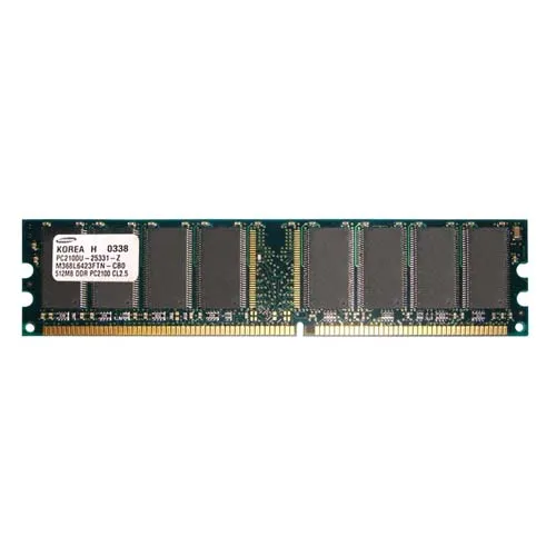 Samsung M368L6423FTN-CB0 | 512MB DDR-266MHz PC-2100 Non-ECC Unbuffered UDIMM CL2.5 2Rx8 2.5V 184-Pin Memory Module Refurbished - Samsung refurbished available on Gotodirect