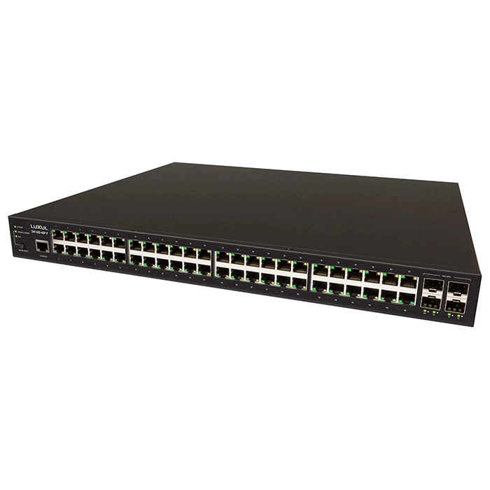 Buy Luxul SW-610-48P-F | 48-Ports Gigabit Ethernet PoE+ with 4 SFP+ Ports L2 L3 Supported Managed Switch Refurbished - $1131.01 Luxul SW-610-48P-F | 48-Ports Gigabit Ethernet PoE+ with 4 SFP+ Ports L2 L3 Supported Managed Switch Refurbished - refurbished available on Gotodirect