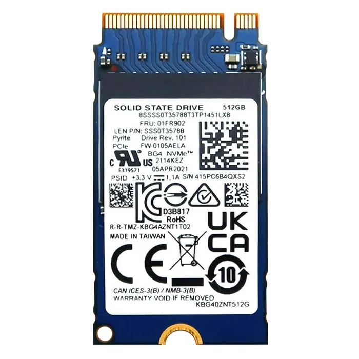 Lenovo 01FR902 | 512GB PCI Express 3.0 x4 M.2 2242 Internal Solid State Drive Refurbished - Lenovo refurbished available on Gotodirect