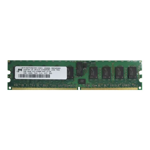 Buy Micron MT18HTF25672DY-53EE1 | 2GB DDR2-533MHz PC2-4200 ECC Registered RDIMM CL4 2Rx8 1.8V 240-Pin Memory Module Refurbished - $109.48 Micron MT18HTF25672DY-53EE1 | 2GB DDR2-533MHz PC2-4200 ECC Registered RDIMM CL4 2Rx8 1.8V 240-Pin Memory Module Refurbished - refurbished available on Gotodirect