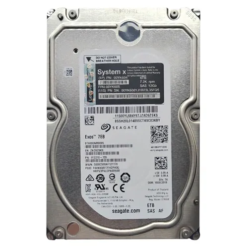 IBM 00YK605 | 6TB 7200RPM SAS 12Gb/s Hot-Swappable 3.5-Inch Hard Drive Refurbished -  refurbished available on Gotodirect