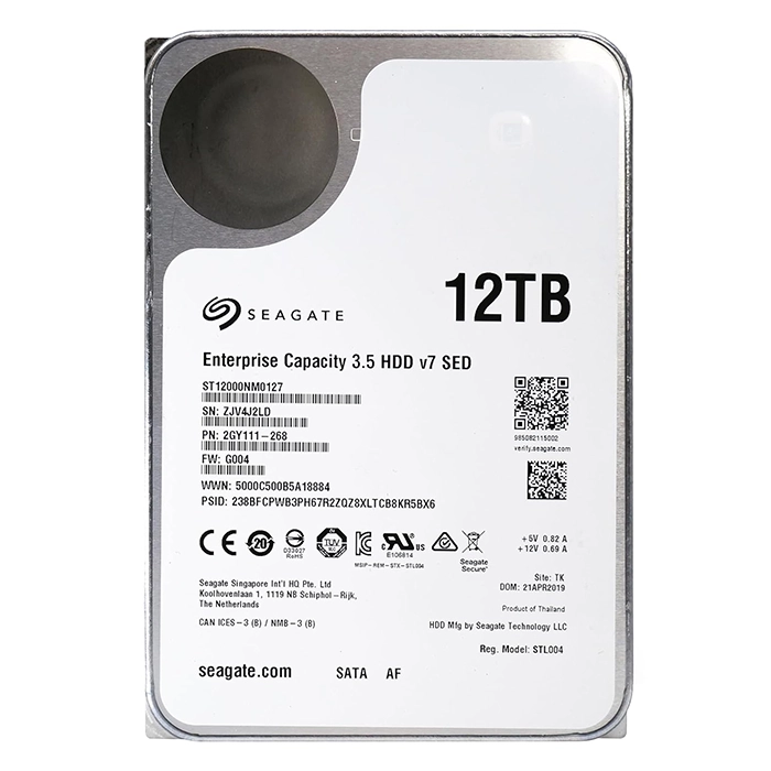 Buy Seagate ST12000NM0127 | Enterprise 12TB 7200RPM SATA 6Gb/s SED 256MB Cache 3.5-Inch Hard Drive Refurbished - $722.86 Seagate ST12000NM0127 | Enterprise 12TB 7200RPM SATA 6Gb/s SED 256MB Cache 3.5-Inch Hard Drive Refurbished - Seagate refurbished available on Gotodirect