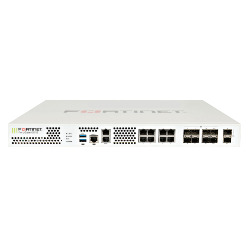 Fortinet FG-601E | FortiGate 600E Series 2 x Ports 10GBase-X + 8 x Ports 1GbE RJ-45 + 8 x Ports SFP + 2 x Ports 1GbE Management 1U Rack-Mountable Network Security Firewall Appliance Refurbished - Fortinet refurbished available on Gotodirect