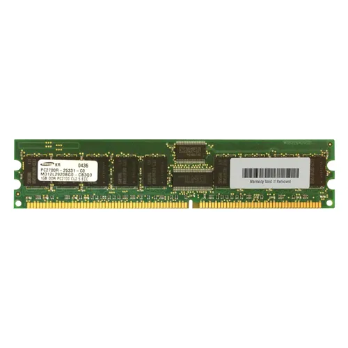 Samsung M312L2920BG0-CB3Q0 | 1GB DDR-333MHz PC2700 ECC Registered RDIMM CL2.5 1Rx4 2.5V 184-Pin Memory Module Refurbished - Samsung refurbished available on Gotodirect