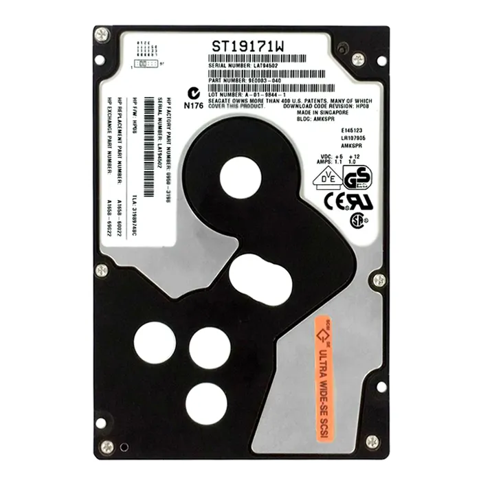 Seagate 9E0003-040 | 9GB 7200RPM Ultra2 SCSI 3.5-Inch 512KB Cache Hard Drive Refurbished - Seagate refurbished available on Gotodirect