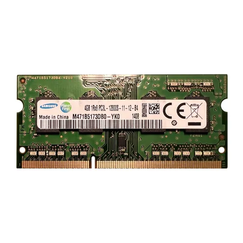 Samsung M471B5173DBO-YKO | 4GB DDR3-1600MHz PC3-12800 Non-ECC Unbuffered SODIMM CL11 1Rx8 1.35V 204-Pin Memory Module Refurbished - Samsung refurbished available on Gotodirect