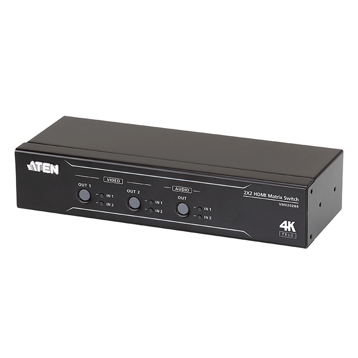 Buy ATEN VM0202HB | 2 x 2 True 4K HDMI Matrix Switch Refurbished - $400.00 ATEN VM0202HB | 2 x 2 True 4K HDMI Matrix Switch Refurbished - N/A refurbished available on Gotodirect