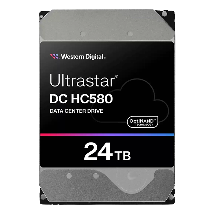 Western Digital 0F62802 | Ultrastar DC HC580 24TB 3.5-inch 12GB/s SAS 7200RPM 512MB Cache 512e/4Kn Base SE Data Center Hard Drive Refurbished - Western Digital refurbished available on Gotodirect