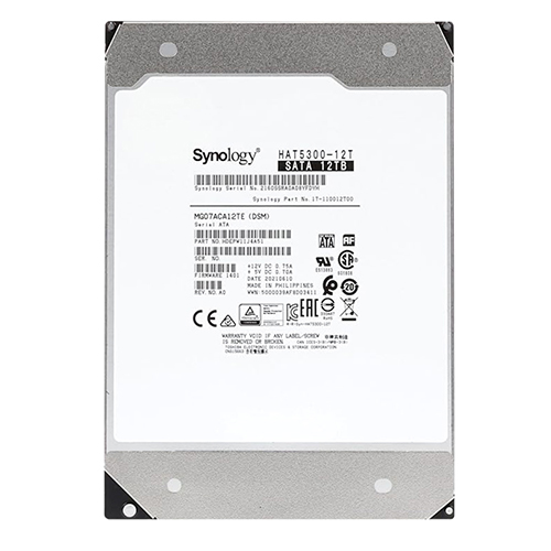 Synology HAT5300-12T | HAT5300 12TB 7200RPM Serial ATA 6Gb/s 256MB Cache 512e 3.5-inch Enterprise Hard Drive Refurbished -  refurbished available on Gotodirect