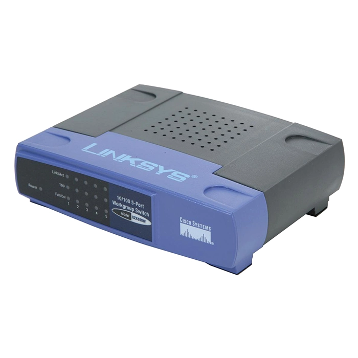 Buy Linksys EZXS55WUK | EtherFast 5 x Ports 10/100Base-TX Layer 2 Desktop Workgroup Switch Refurbished - $264.24 Linksys EZXS55WUK | EtherFast 5 x Ports 10/100Base-TX Layer 2 Desktop Workgroup Switch Refurbished - Linksys refurbished available on Gotodirect