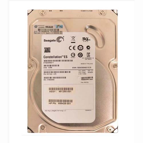 HP 658426-001 | 500GB 7200RPM SATA 3Gb/s NCQ Hot-Pluggable 3.5-inch Hard Drive Refurbished - Hewlett-Packard (ou HP en abrégé) refurbished available on Gotodirect