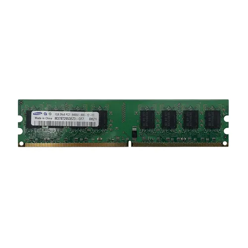 Samsung M378T2953EZS-CF7 | 1GB DDR2-800MHz PC2-6400 Non-ECC Unbuffered UDIMM CL6 2Rx8 1.8V 240-Pin Memory Module Refurbished - Samsung refurbished available on Gotodirect
