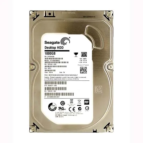 HP 662621-005 | 1TB 7200RPM SATA 6Gb/s 64MB Cache 3.5-Inch Hard Drive Refurbished - Hewlett-Packard (ou HP en abrégé) refurbished available on Gotodirect