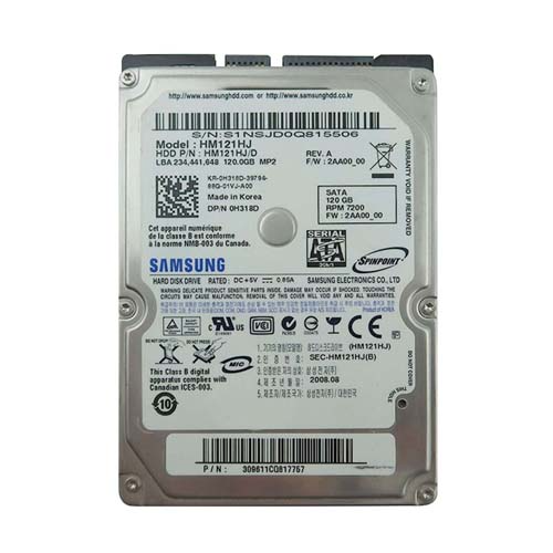 Dell H318D | 120GB 7200RPM SATA 1.5Gb/s 8MB Cache 2.5-Inch Hard Drive Refurbished - Dell refurbished available on Gotodirect