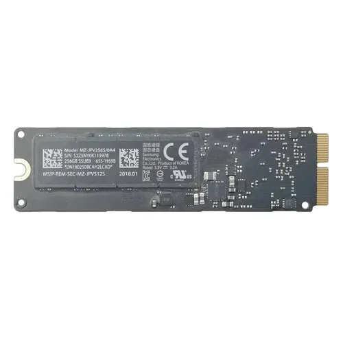 Samsung MZ-JPV256S/0A4 | 256GB Multi-Level Cell PCI Express 3.0 x4 M.2 2280 Solid State Drive for MacBook Refurbished - Samsung refurbished available on Gotodirect