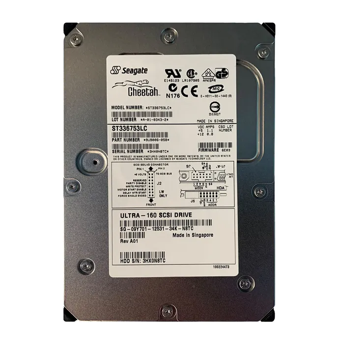 Dell 09Y701 | 36.4GB 15000RPM Ultra160 SCSI 80-Pin 3.5-Inch Hard Drive Refurbished - Dell refurbished available on Gotodirect