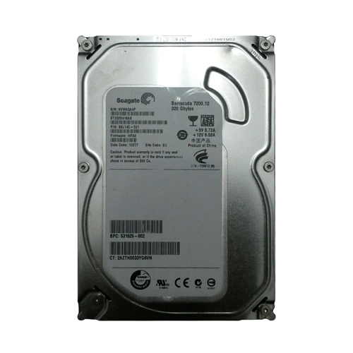 HP 531625-002 | 320GB 7200RPM SATA 3Gb/s 3.5-inch Hard Drive Refurbished - Hewlett-Packard (ou HP en abrégé) refurbished available on Gotodirect