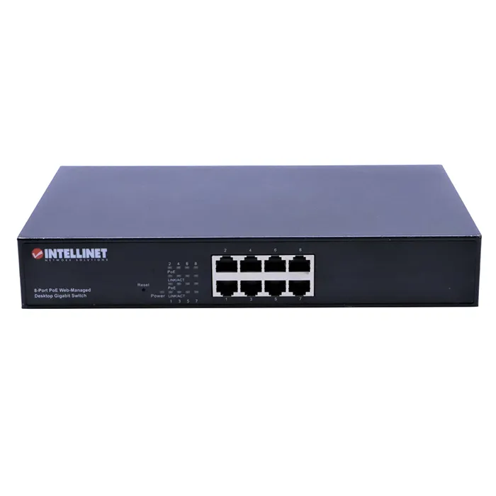 Buy Intellinet 560542 | 8-Ports PoE+ RJ-45 Gigabit Etehrnet Layer Supported 2 Web-Managed Switch Refurbished - $222.12 Intellinet 560542 | 8-Ports PoE+ RJ-45 Gigabit Etehrnet Layer Supported 2 Web-Managed Switch Refurbished - refurbished available on Gotodirect