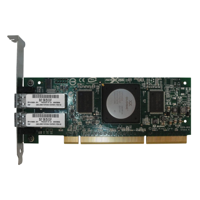 HP AE369A | StorageWorks Dual-Ports LC 4Gb/s Fibre Channel PCI-X 2.0 Host Bus Network Adapter Refurbished - Hewlett-Packard (ou HP en abrégé) refurbished available on Gotodirect