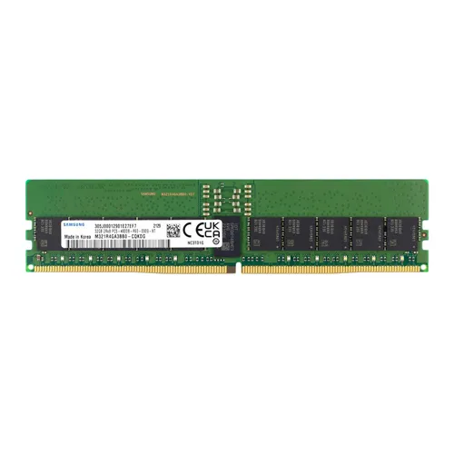 Samsung M321R4GA3BB0-CQKDG | 32GB DDR5-4800MHz PC5-38400 ECC Registered RDIMM CL40 2Rx8 1.1V 288-Pin Memory Module Refurbished - Samsung refurbished available on Gotodirect