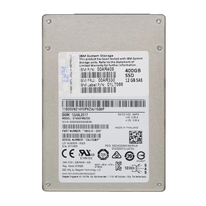 IBM 00AR409 | 400GB SAS 12Gb/s 2.5-Inch Solid State Drive Refurbished -  refurbished available on Gotodirect