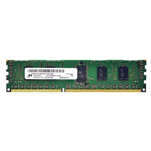 Micron MT9JSF25672PZ-1G4D1BB | 2GB DDR3-1333MHz PC3-10600 ECC Registered RDIMM CL9 1Rx8 1.5V 240-Pin Memory Module Refurbished -  refurbished available on Gotodirect