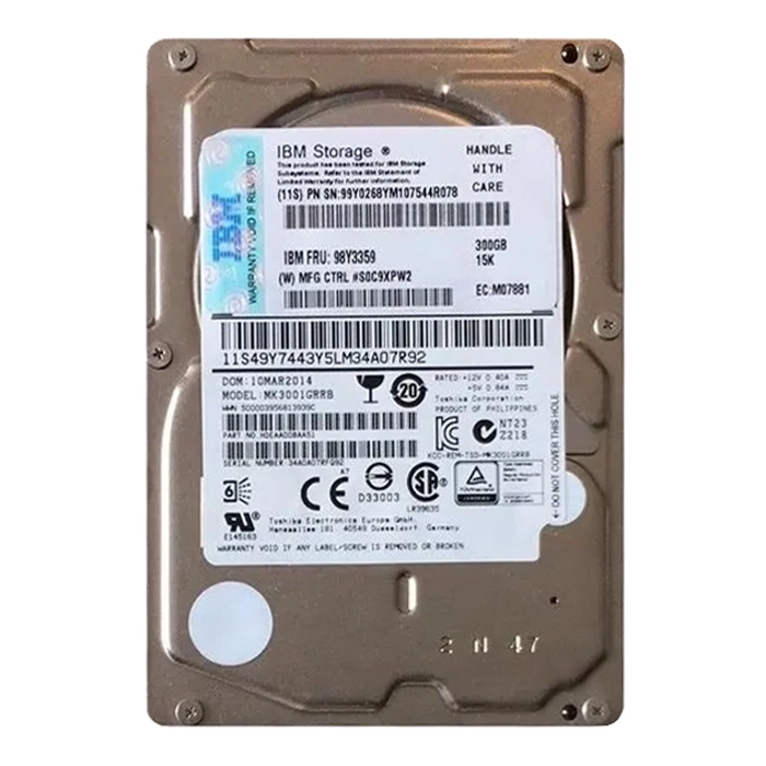 IBM 99Y0268 | 300GB 15000RPM SAS 6Gb/s 32MB Cache 2.5-Inch Hard Drive for DS8000 Refurbished -  refurbished available on Gotodirect