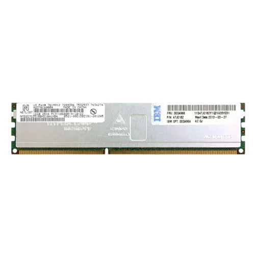 Buy IBM 47J0182 | 16GB DDR3-1333MHz PC3-10600 ECC Registered VLP RDIMM CL9 2Rx4 1.5V 240-Pin Memory Module Refurbished - $143.44 IBM 47J0182 | 16GB DDR3-1333MHz PC3-10600 ECC Registered VLP RDIMM CL9 2Rx4 1.5V 240-Pin Memory Module Refurbished - refurbished available on Gotodirect
