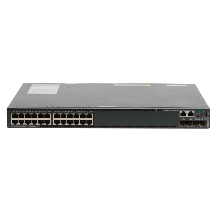HP JH323A | FlexNetwork 5130 Series 5130-24G-4SFP+ 24 x Port 1000Base-T + 4 x Ports SFP+ Layer 3 Managed 1U Rack-Mountable Gigabit Ethernet Network HI Switch Refurbished - Hewlett-Packard (ou HP en abrégé) refurbished available on Gotodirect