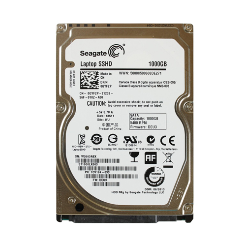 Dell 0GYF2P | 1TB 5400RPM SATA 6Gb/s 64MB Cache 2.5-Inch Hybrid Hard Drive Refurbished - Dell refurbished available on Gotodirect
