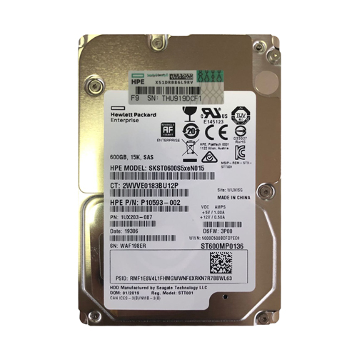 HP SKST0600S5XEN015 | 3Par StoreServ M6710 600GB 15000RPM SAS 6Gb/s 2.5-Inch Hard Drive Refurbished - Hewlett-Packard (ou HP en abrégé) refurbished available on Gotodirect