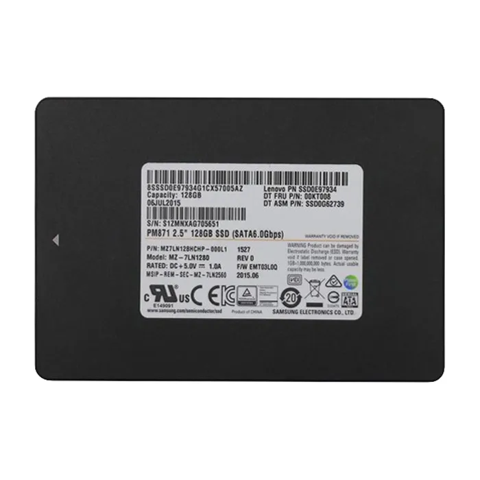Samsung MZ-7LN1280 | Enterprise PM871 Series 128GB Triple-Level Cell SATA 6Gb/s Mainstream Endurance 7mm 2.5-Inch Solid State Drive Refurbished - Samsung refurbished available on Gotodirect