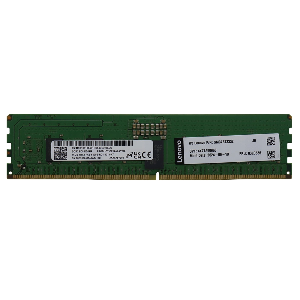 Micron MTC10F1084S1RC64BD2 | 16GB DDR5-6400MHz PC5-51200 ECC Registered CL52 288-Pin RDIMM 1.1V 1Rx8 Memory Module Refurbished -  refurbished available on Gotodirect