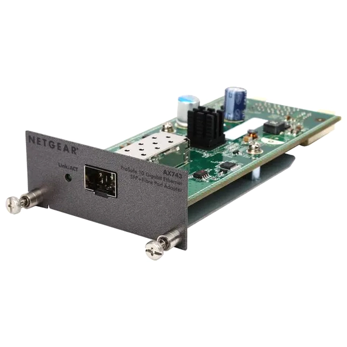 Buy Netgear AX743-10000S | ProSafe 10 Gigabit SFP+ Fiber Port Adapter Refurbished - $252.86 Netgear AX743-10000S | ProSafe 10 Gigabit SFP+ Fiber Port Adapter Refurbished - Netgear refurbished available on Gotodirect