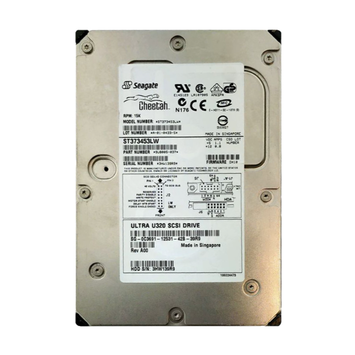 Dell C3691 | 73GB 15000RPM Ultra320 SCSI 8MB Cache 68-Pin 3.5-Inch Hard Drive Refurbished - Dell refurbished available on Gotodirect