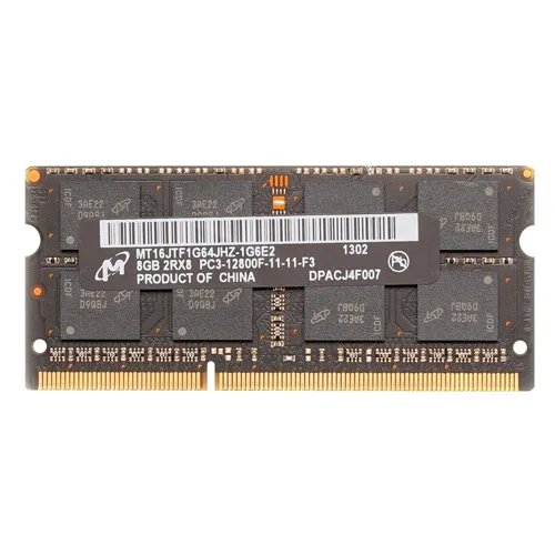 Micron MT16JTF1G64JHZ-1G6E2 | 8GB DDR3-1600MHz PC3-12800 Non-ECC Unbuffered SODIMM CL11 2Rx8 1.5V 204-Pin Memory Module Refurbished -  refurbished available on Gotodirect